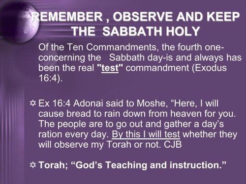 Sabbath Truths - Rhm-Net.org