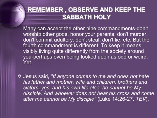 Sabbath Truths - Rhm-Net.org