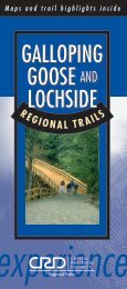 Download the Regional Trails brochure - Galloping Goose Trail