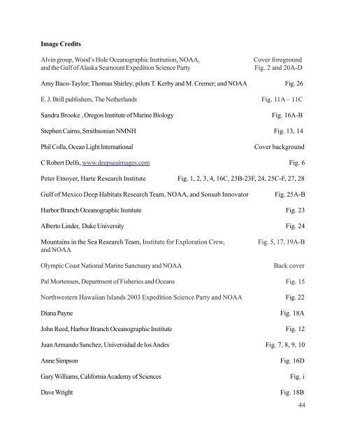 Deep-Sea Coral Collection Protocols - NOAA's Coral Reef ...