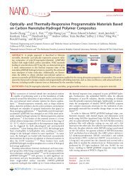 Optically- and Thermally-Responsive Programmable Materials ...