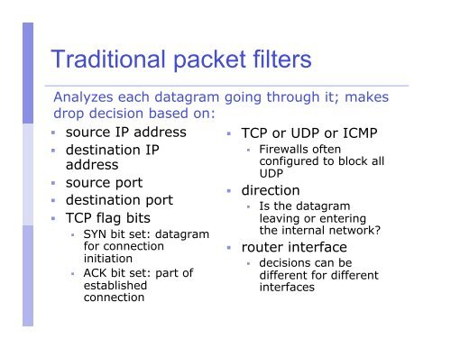 Internet Exchange Points (IXPs)