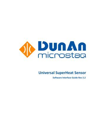 Superheat Controller| Doc V2.1 |HVAC Software ... - Microstaq