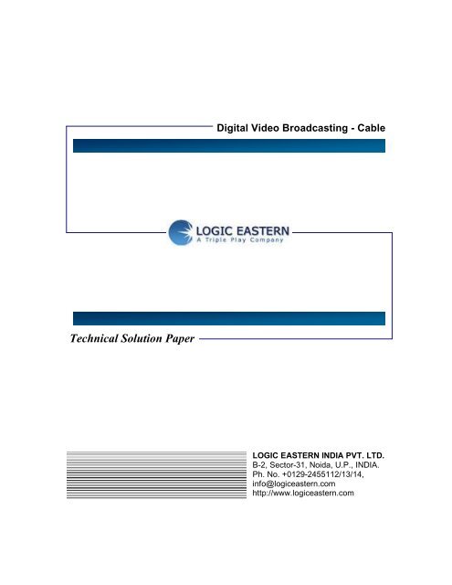 Technical Solution Paper - Logic Eastern