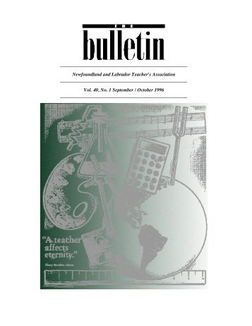 The Bulletin, Vol. 40, No. 1 September/October 1996 from the NL ...