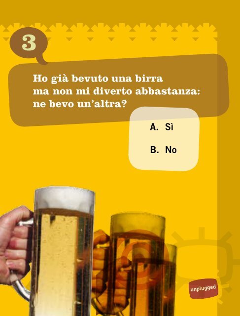 Una lattina di birra contiene droga?