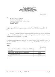 Uttarakhand Administrative Approval 2011-12 Page 1