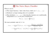 2 The Naive Bayes Classifier - Profs.info.uaic.ro