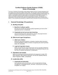 Recertification Journal/Application - ASQ