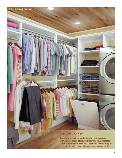 Closets Plus Brochure (PDF 8M) - Canyon Creek Cabinet Company