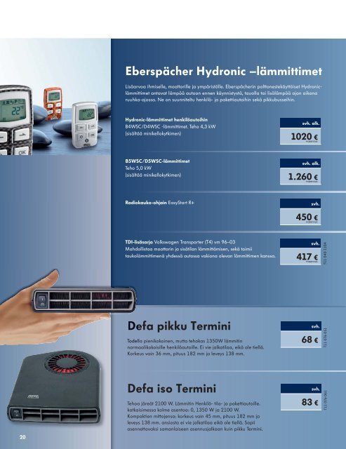 Pitoa ja kÃ¤ynnistys- voimaa talveksi. - Volkswagen