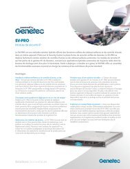 Module de sécurité IP SV-PRO - Genetec