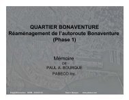 Comment après, transformer ces voies pour des tramways ... - OCPM