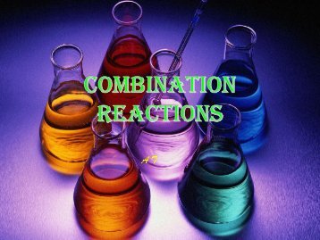 Combination Reactions