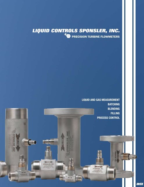 LIQUID CONTROLS SPONSLER, INC. - Controls Warehouse