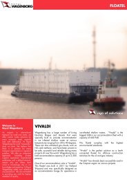 vivaldi living quarter barge - Wagenborg