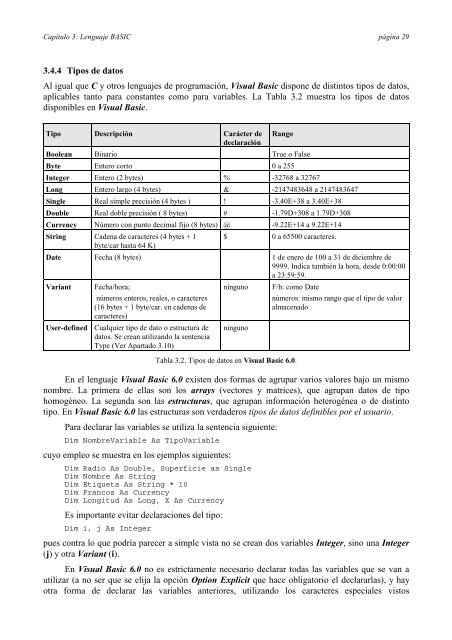 Visual Basic 6.0 - Tecnun