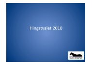 Hingstvalet 2010 - Stall Bredbyn