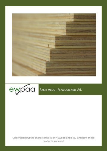 Facts About Plywood and LVL - Engineered Wood Products ...