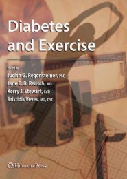 Diabetes and Exercise Edited by Judith G ... - Hospital Privado