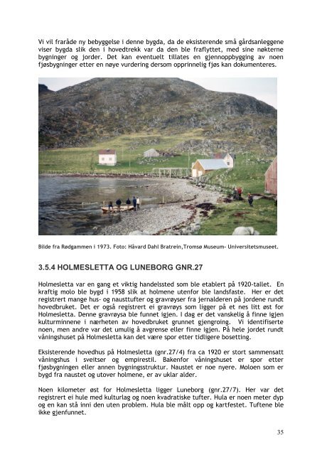 Registrering av kulturminner pÃ¥ NordkvalÃ¸ya - Troms fylkeskommune