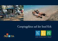 Campingplätze auf der Insel Krk