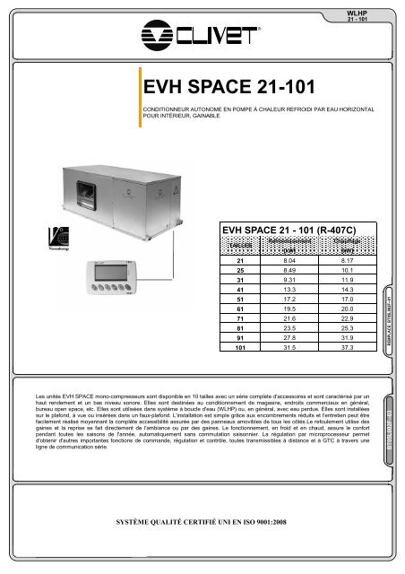 EVH SPACE 21-101 - Delta-Temp
