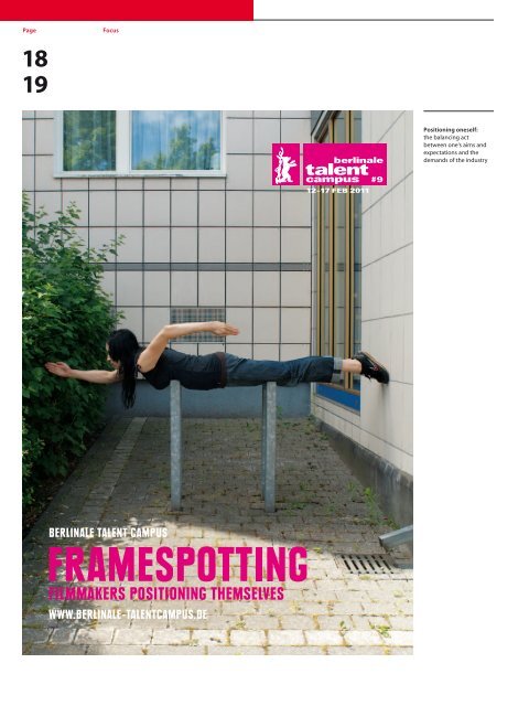 magazine berlinale talent campus - Berlinale Talent Campus - Top-ix