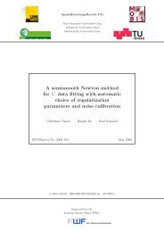 A semismooth Newton method for L1 data fitting with automatic ...