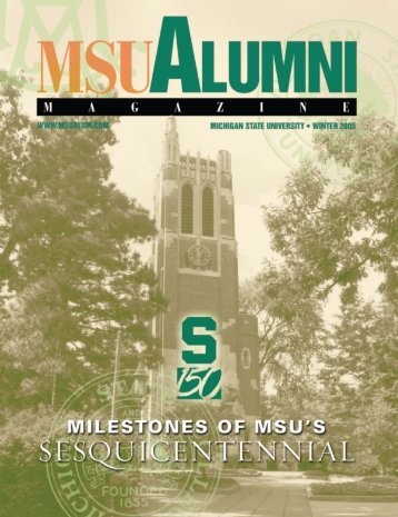 MSU Alumni Magazine - MSU Alumni Association - Michigan State ...