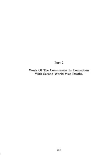 Archive Catalogue Part 2 - Commonwealth War Graves Commission
