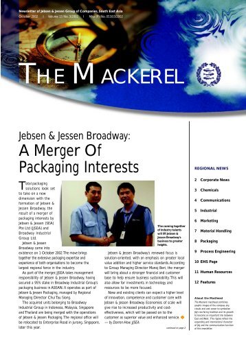 The Mackerel - Oct 2002 Download PDF - Jebsen & Jessen (SEA)