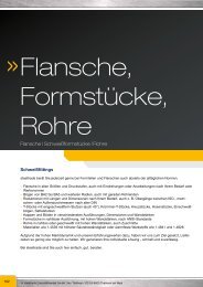 Flansche | Schweißformstücke | Rohre - Steeltrade.at