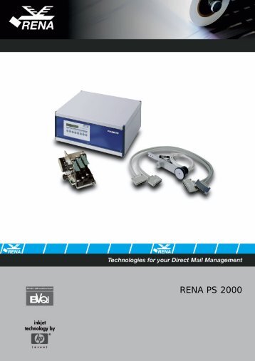 RENA Print System PS 2000 – Jetzt bedrucken Sie (fast ... - Ammerer