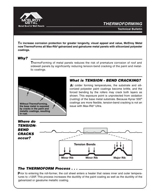 thermoforming - McElroy Metal