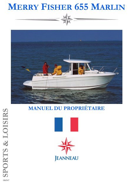 Manuel propriÃ©taire - Chantier Naval JEANNEAU