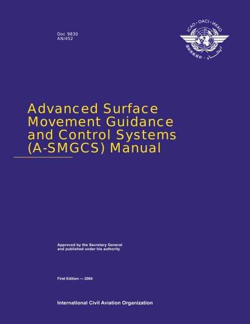 Advanced Surface Movement Guidance and Control Systems