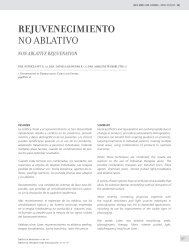 REJUVENECIMIENTO NO ABLATIVO - ClÃ­nica Las Condes