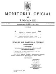 HOTâRÂ¬RI ALE GUVERNULUI ROMÂ¬NIEI