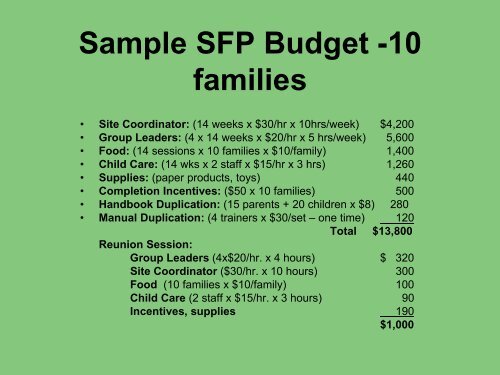 Strengthening Families Program - Inpes