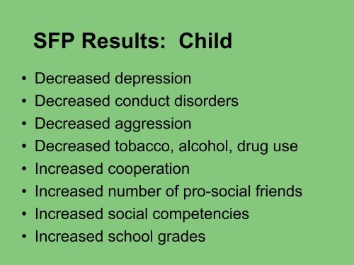 Strengthening Families Program - Inpes