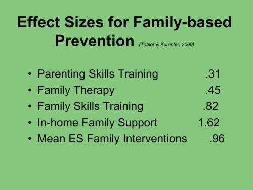 Strengthening Families Program - Inpes