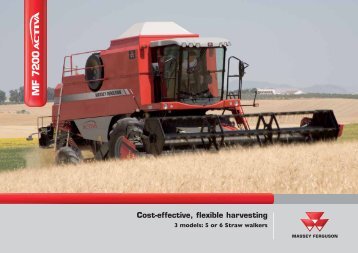 M F 7200 Cost-effective, flexible harvesting - AGROVOK-SERVIS, sro