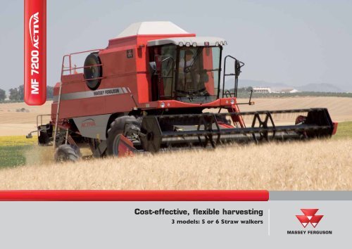 M F 7200 Cost-effective, flexible harvesting - AGROVOK-SERVIS, sro
