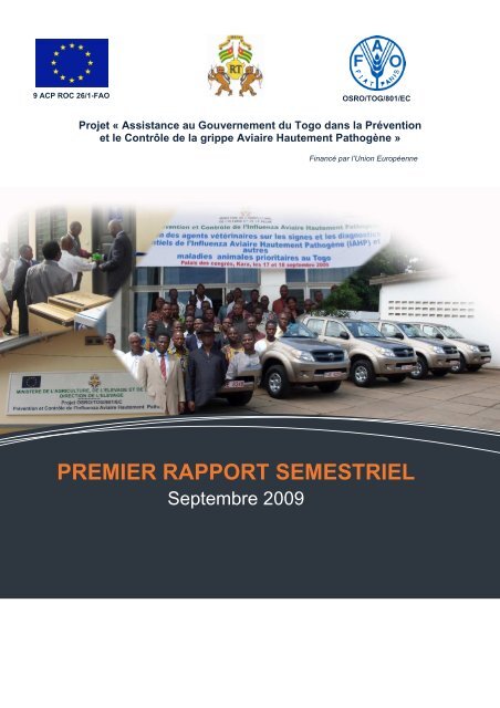 Rapport semestriel nÂ°1 - fao ectad bamako