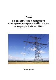 План за развитие на преносната електрическа мрежа на ...