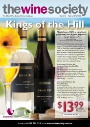 To order call 1300 723 723 or visit www.winesociety.com ... - Realview