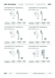 Fenstergriffe - Rbs-beschlaege.ch