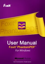 Foxit PhantomPDF 5.5 - Parent Directory