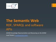 The Seman c Web